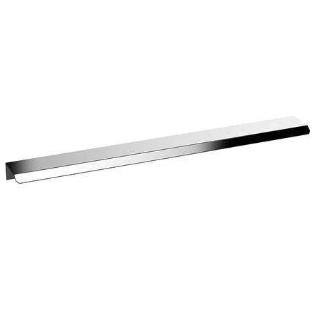 Venice Fluted 600mm White Vanity Unit - Wall Hung 2 Drawer Unit with Black Worktop & Chrome Handles 4 Venice Fluted 600mm White Vanity Unit - Wall Hung 2 Drawer Unit with Black Worktop & Chrome Handles - Image 4