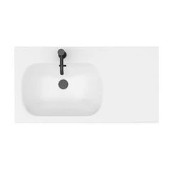 Venice 900 Black Frame Basin Washstand incl. Solid Stone Basin 10 Venice 900 Black Frame Basin Washstand incl. Solid Stone Basin -White Bathroom Furniture Shop VWS9 d5 460