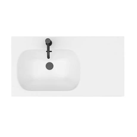 Venice 900 Black Frame Basin Washstand incl. Solid Stone Basin 5 Venice 900 Black Frame Basin Washstand incl. Solid Stone Basin - Image 5